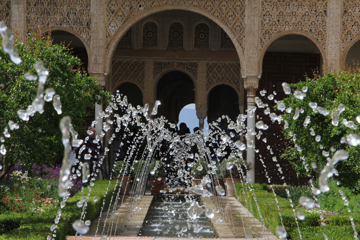アルハンブラ宮殿　噴水