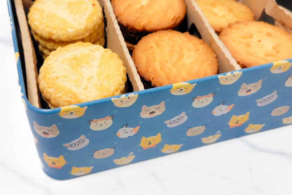 生徒さんから頂いたビスケット