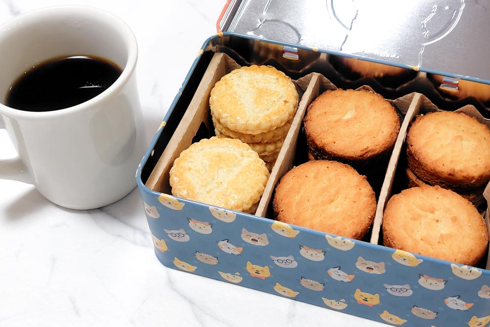 生徒さんから頂いたビスケット