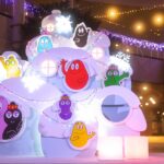 「バーバパパ」のイルミネーション
