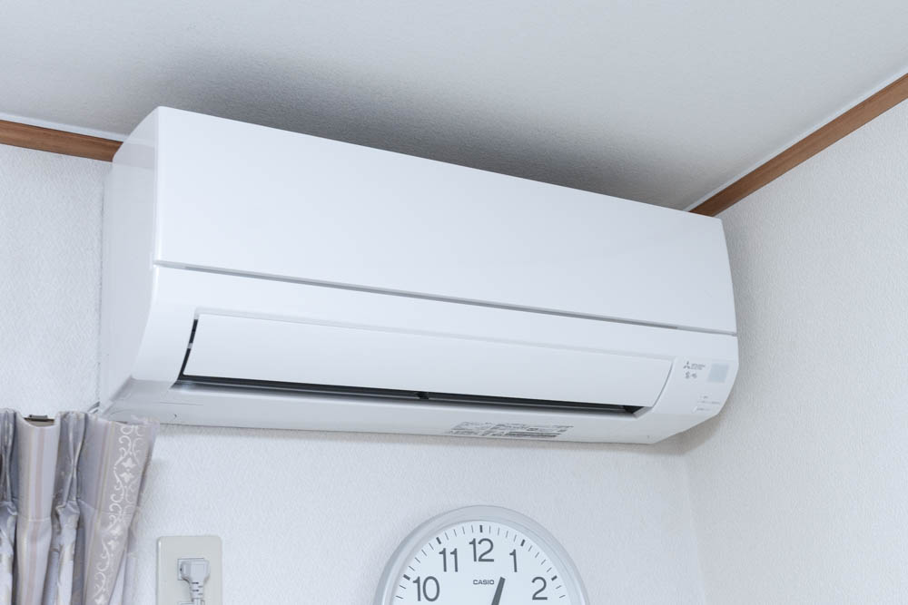 新しいエアコン