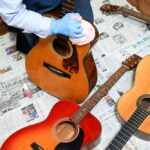 アズール・ギター教室　金山駅前教室で弦交換