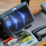 100均グッズをギターチューナーのスタンドに