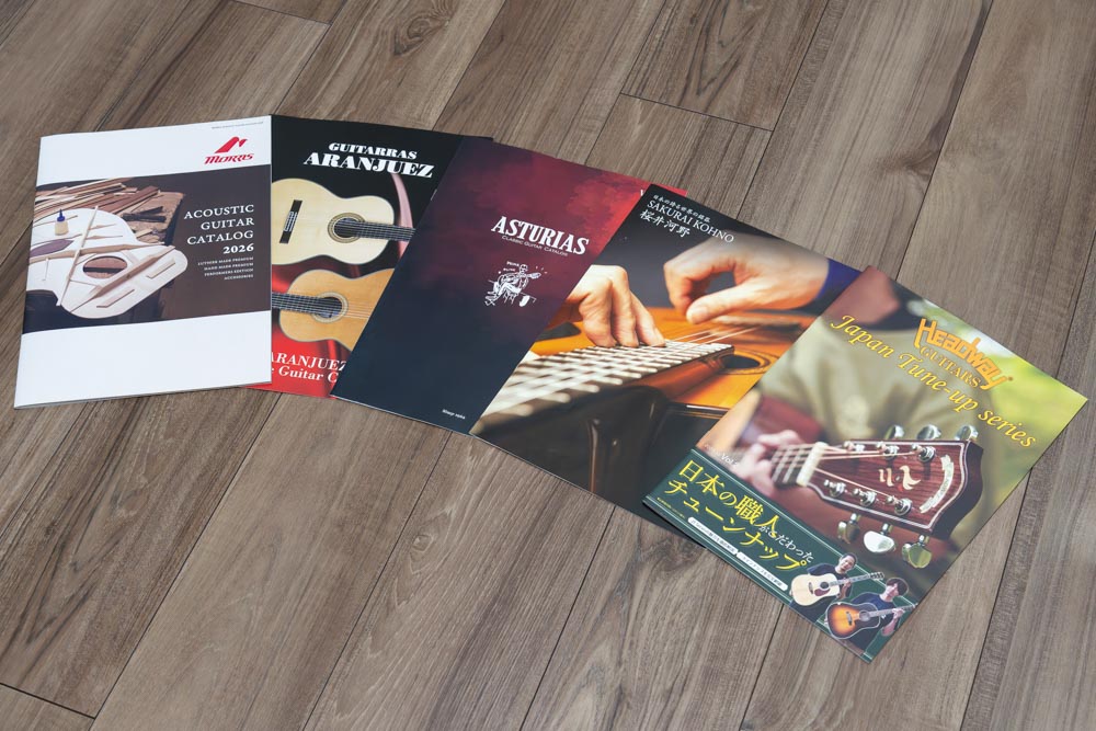 ギターのカタログ