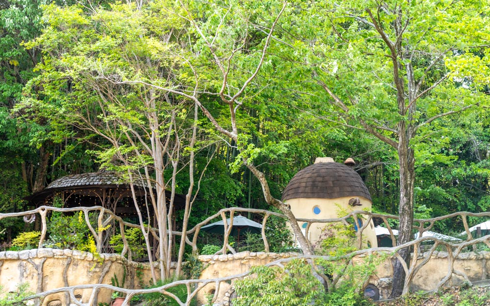 ぬくもりの森 メルヘンな建物