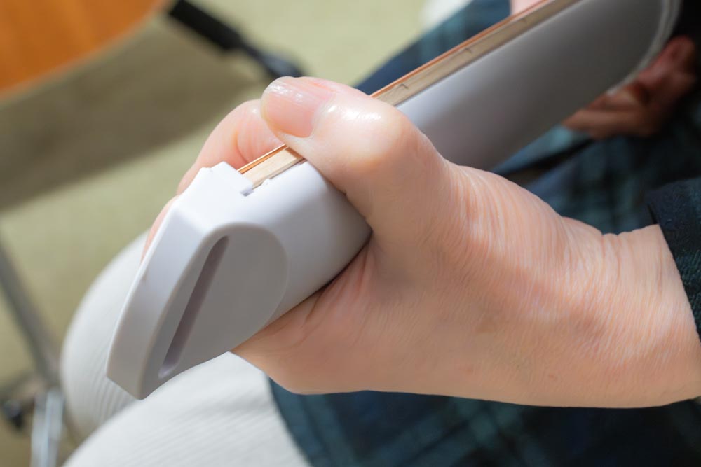 ポケットギターのネック裏